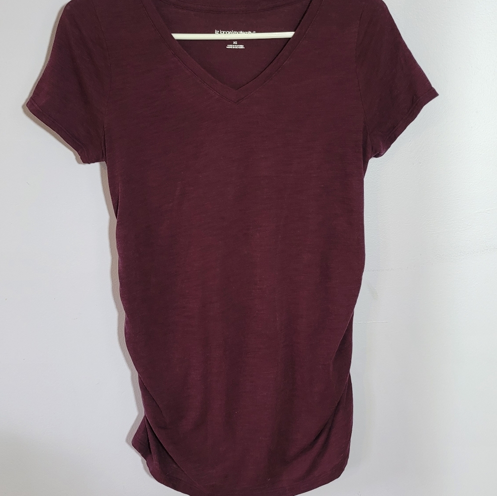 Ss liz lange maternity top euc size xs